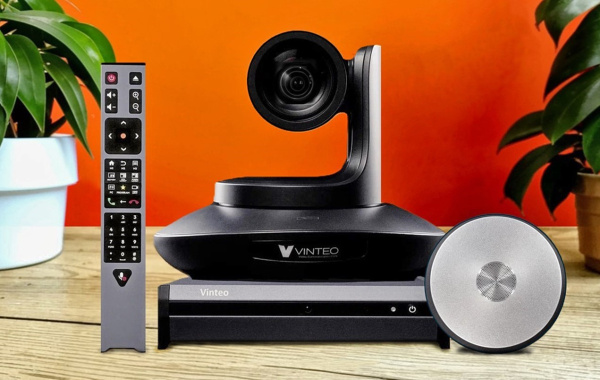 AVC-Т2 /  Групповой терминал Vinteo (в составе: видеокодек T2, камера VINTEO-300-HU2-12, микрофонный комплект AVC-MIC01 , пульт ДУ, комплект кабелей)